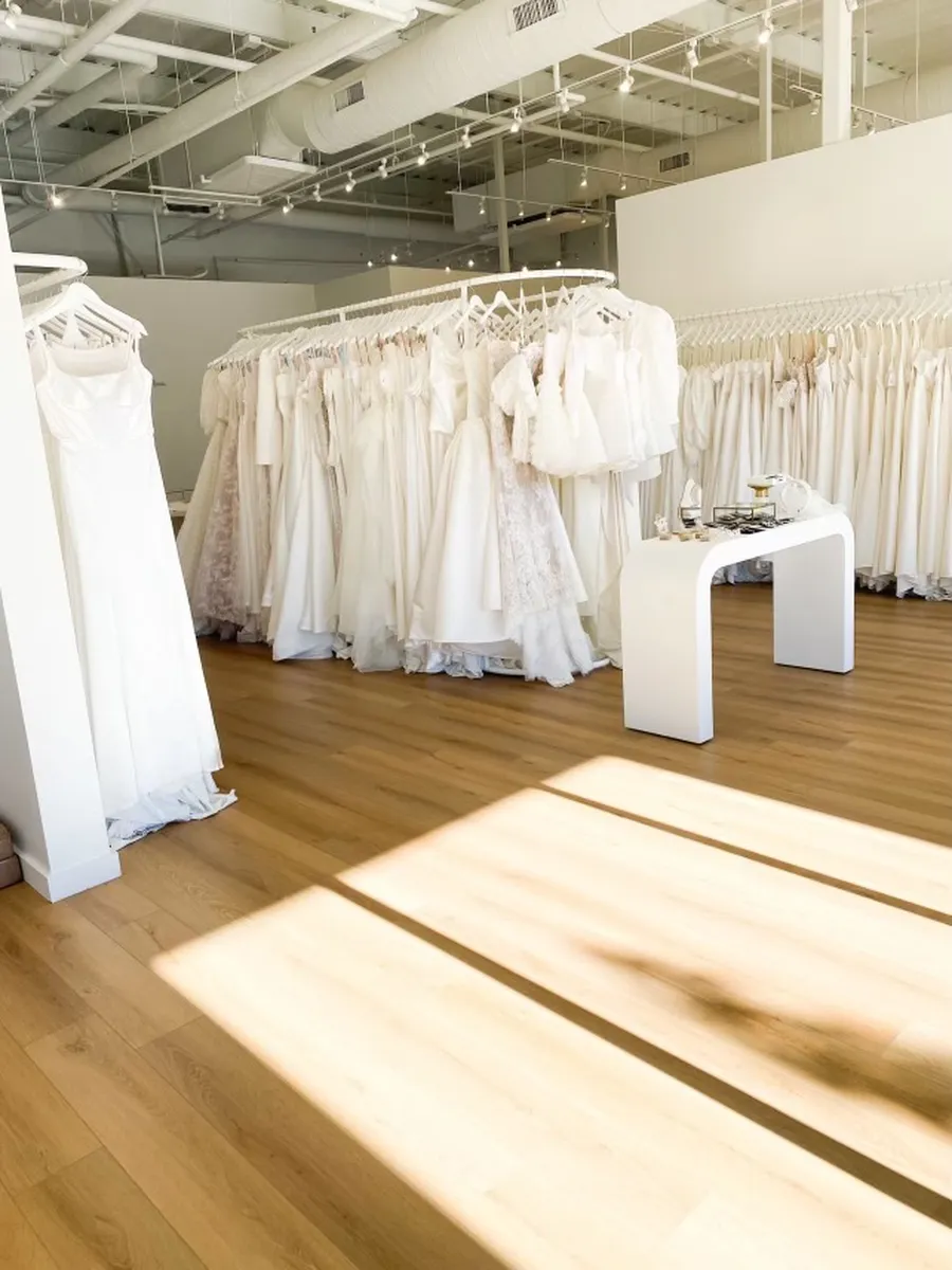 Gold Bridal Rack Presentation